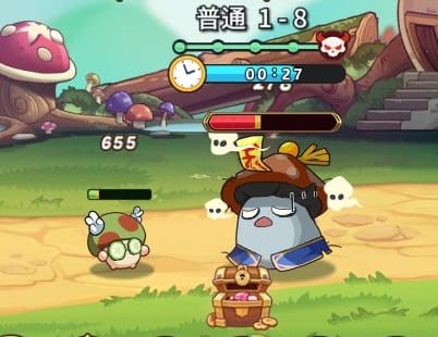 キノコ伝説 勇者と魔法のランプのボス戦